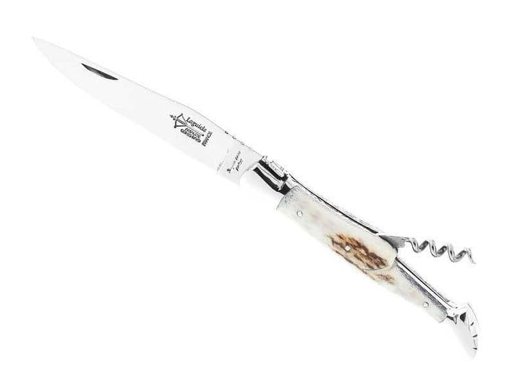 LAGUIOLE G.DAVID 2P CERF MITRES INOX 12CM