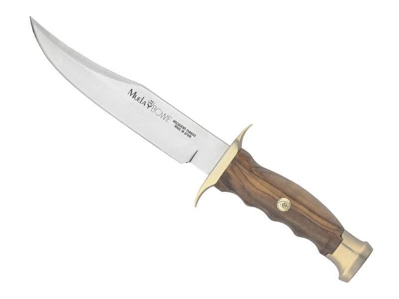 POIGNARD MUELA BOWIE OLIVIER 16CM INOX