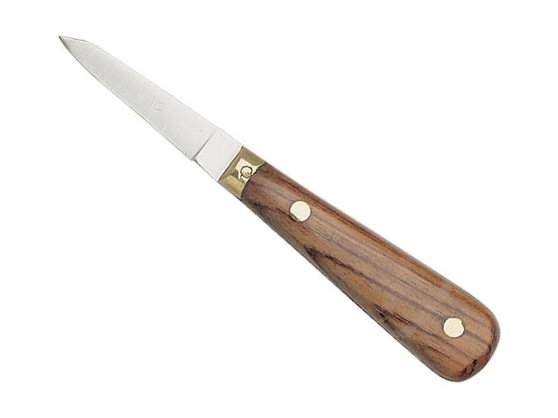 COUTEAU A HUITRES LANCETTE PALISSANDRE INOX