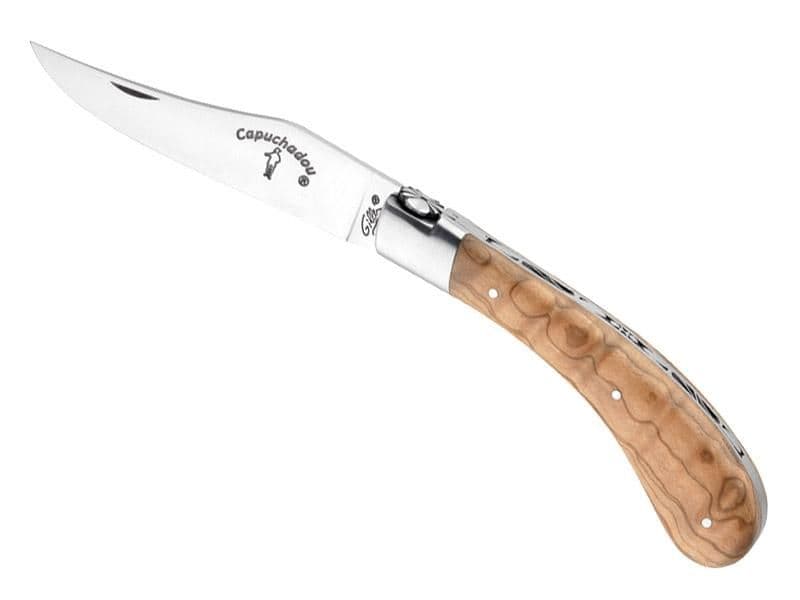 COUTEAU CAPUCHADOU (GILLES) OLIVIER 10CM INOX MAT