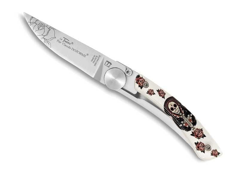 LE THIERS DOZORME LINER LOCK HIPSTER - CALAVERA